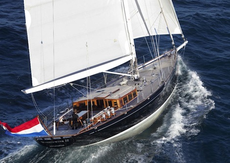 Image for article First Pilot Classic sailing yacht delivered